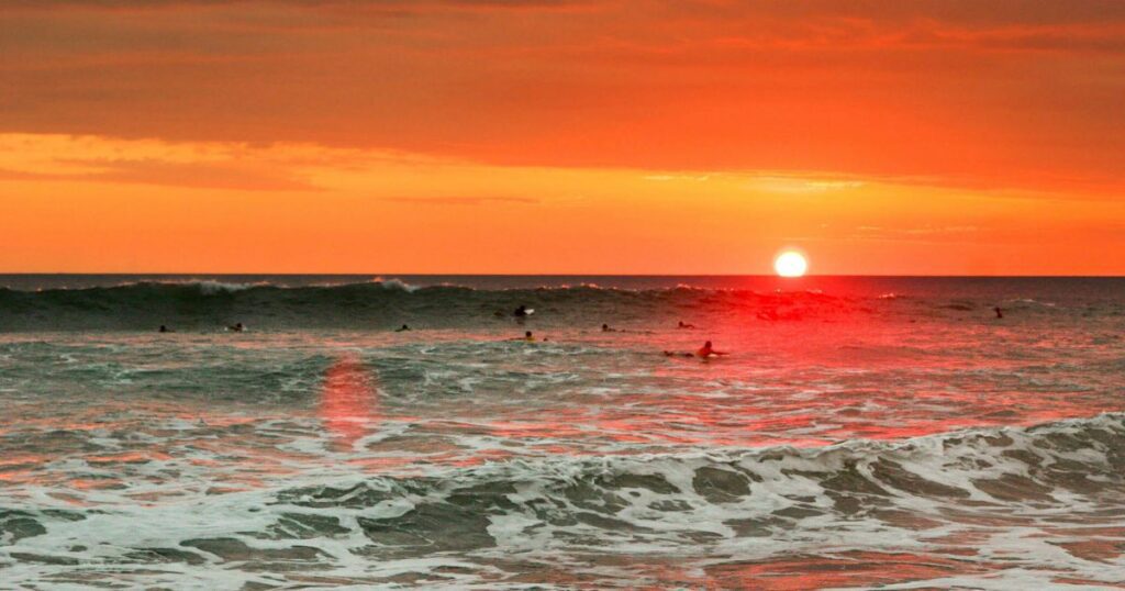 surfing in costa rica