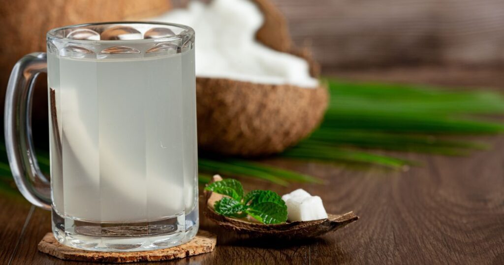 coconut water